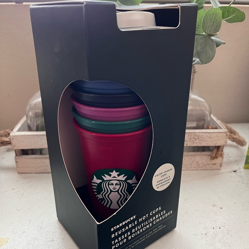 Starbucks hot color changing cups